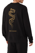 Dragon Print Sweatshirt